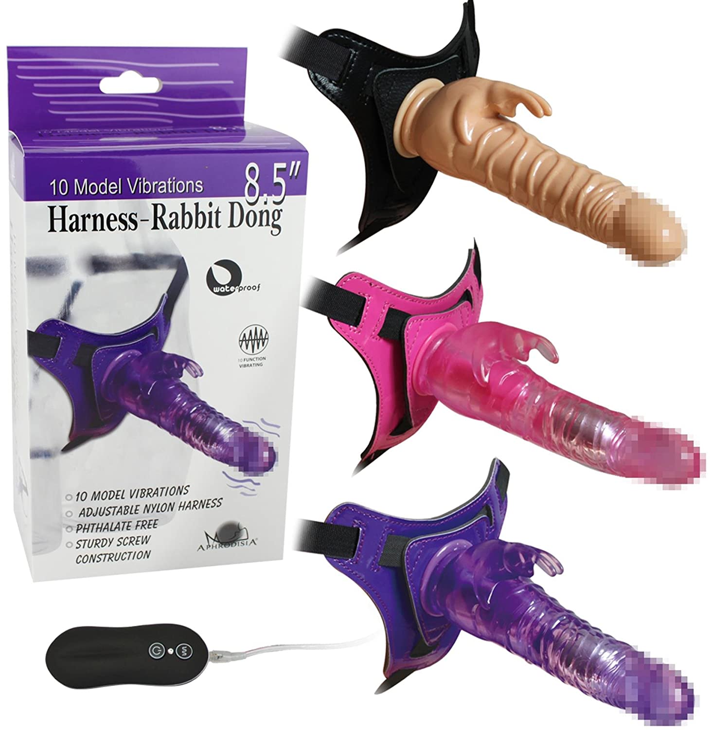 Vibrador Harness Rabbit Dong